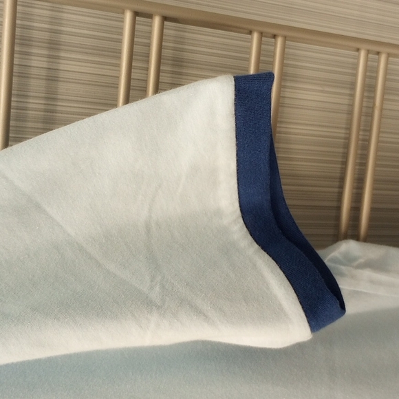 Original Penguin Light Blue Blue Accent Luxury T Shirt $49 Size M NWT - Picture 5 of 7